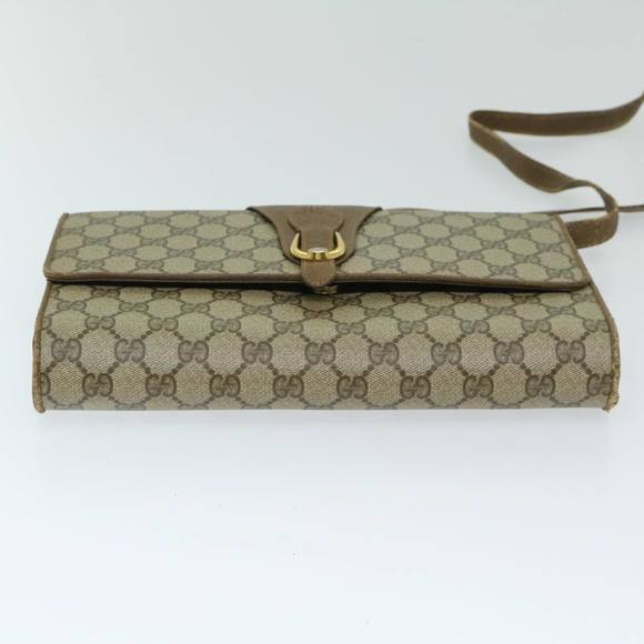 GUCCI GG Supreme Shoulder Bag PVC Beige 904 02 050 Auth hk1157 - Picture 5 of 16